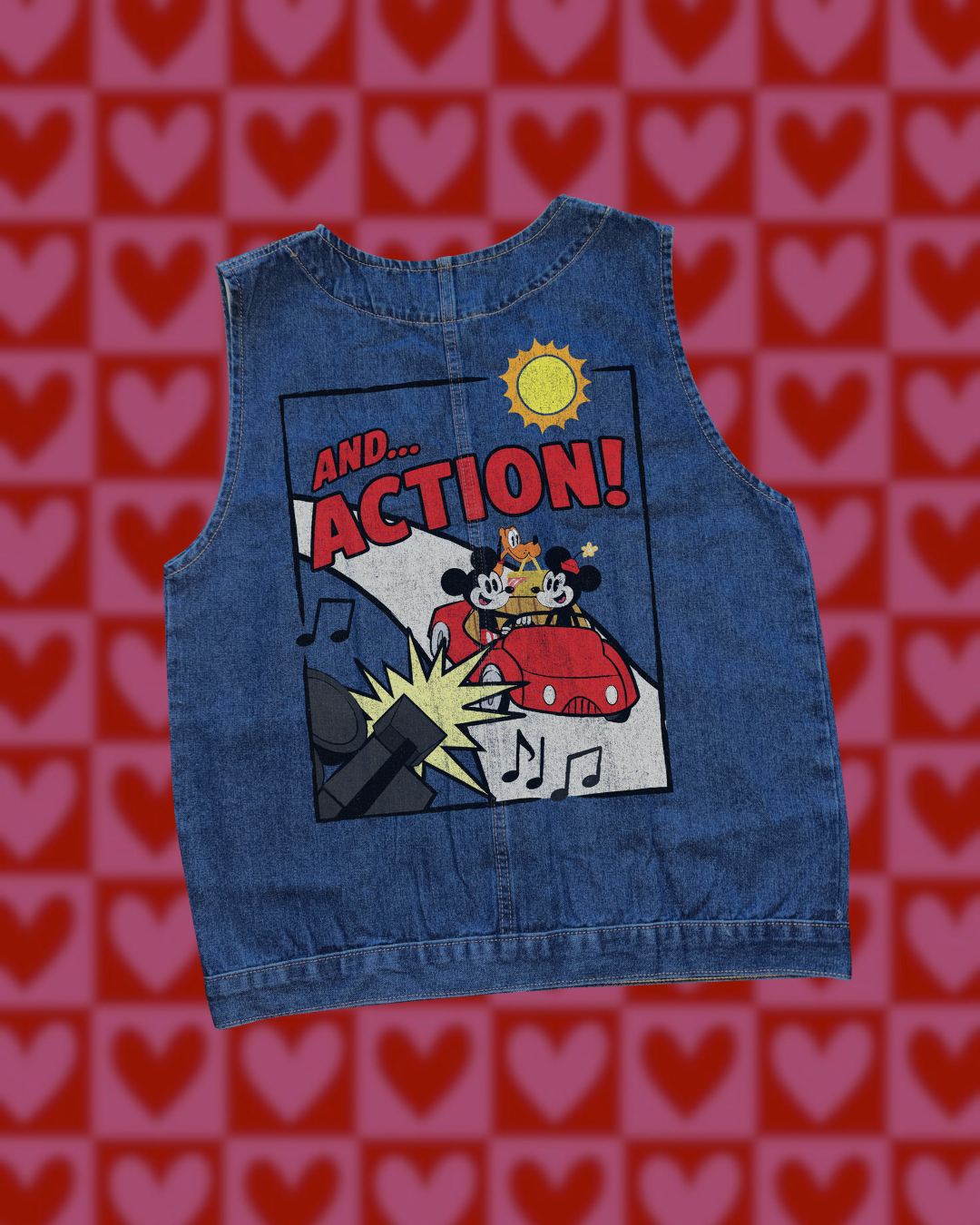 On The Big Screen Denim Vest