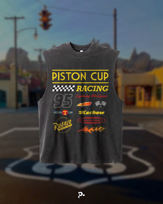 Piston Cup Racing Muscle Tank